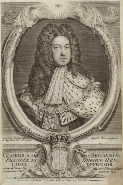 Portrait de George Ier de Grande-Bretagne et d